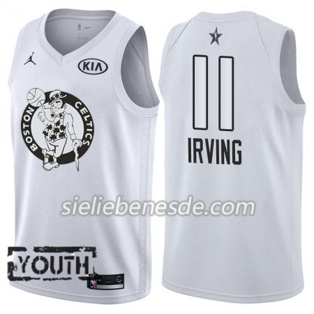 Kinder NBA Boston Celtics Trikot Kyrie Irving 11 2018 All-Star Jordan Brand Weiß Swingman